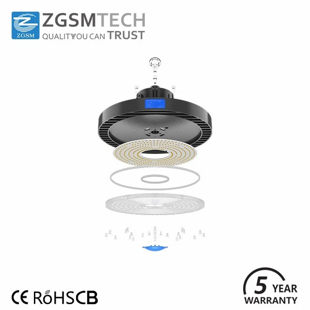 Industrial Led Luminaire Lighting Warehouse Led High Bay Light